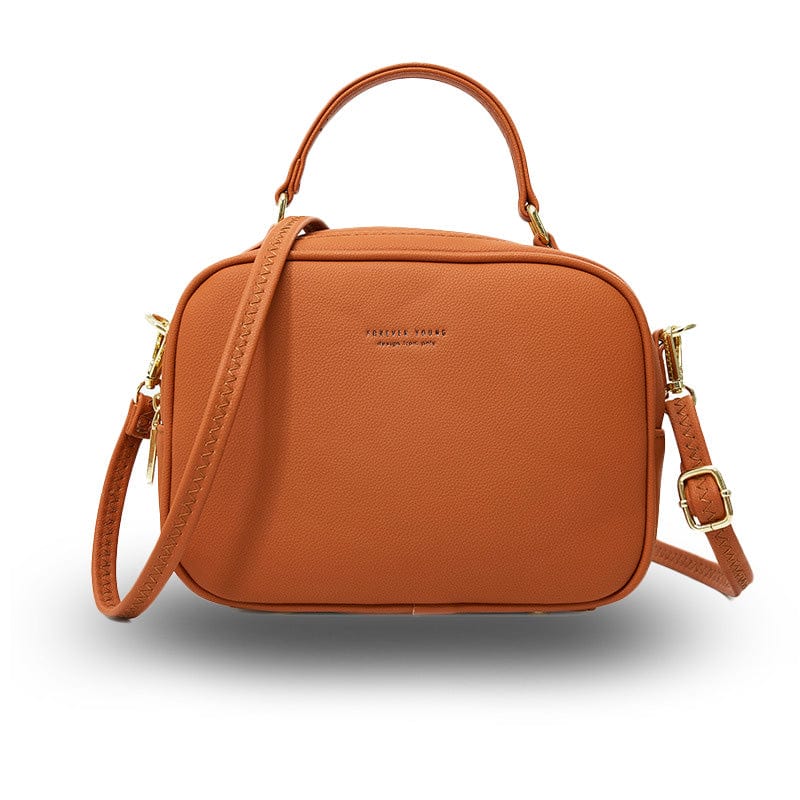 mini sac à main marron