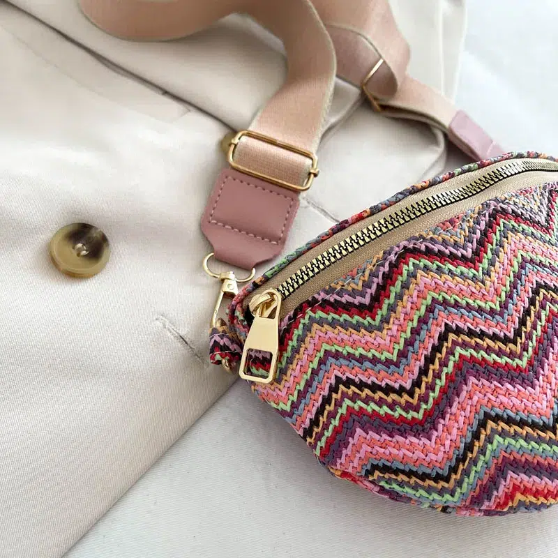 sac pour l'été en paille