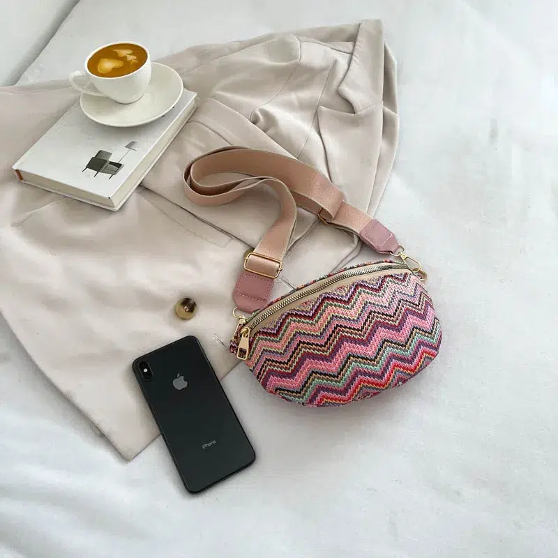 sac banane artisanal paille