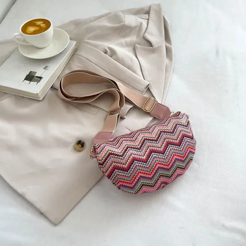 sac tressé de paille