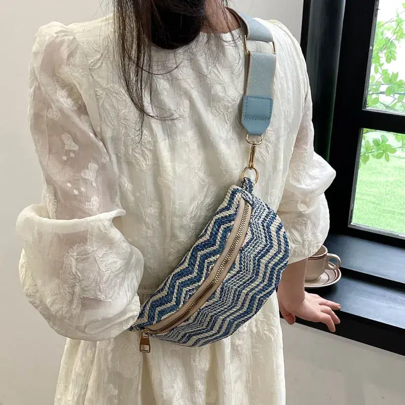 élégant sac en paille