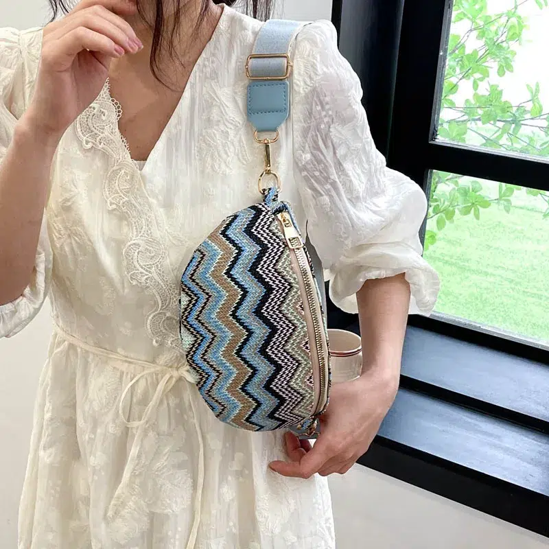 sac bohème en paille