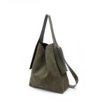 sac cabas cuir daim