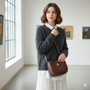 sac en cuir véritable