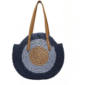 sac rond en paille
