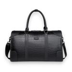 sac de voyage imitation crocodile