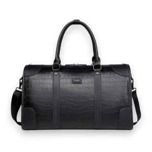 sac de voyage imitation crocodile